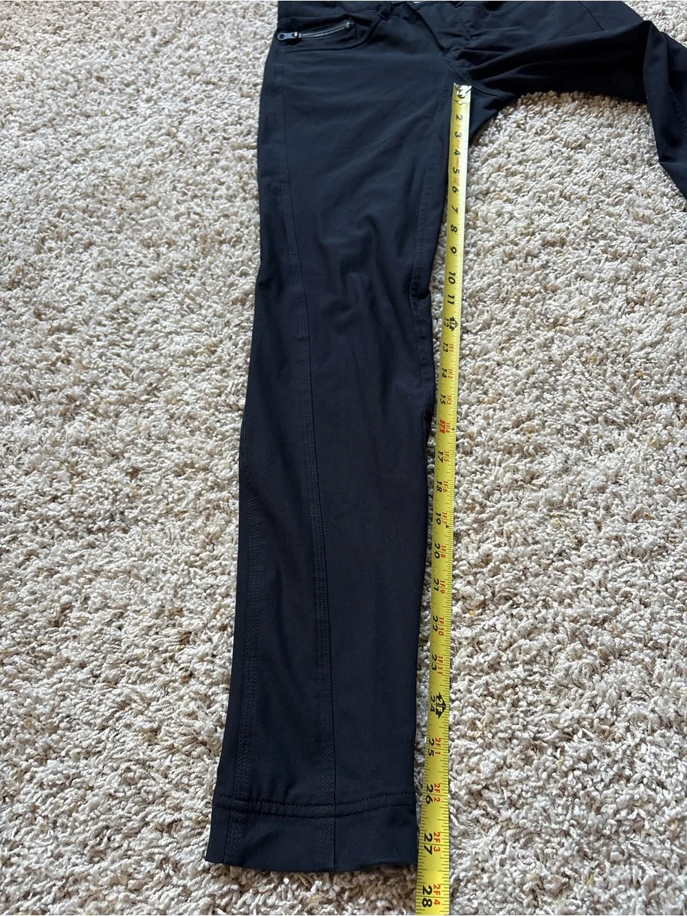 Lululemon AthleticaUrbanite Pant Black Sz 4